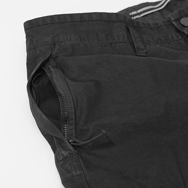 STONE ISLAND メンズ カーゴパンツ K1S153100303 S00WA ウォッシュブラック V0129