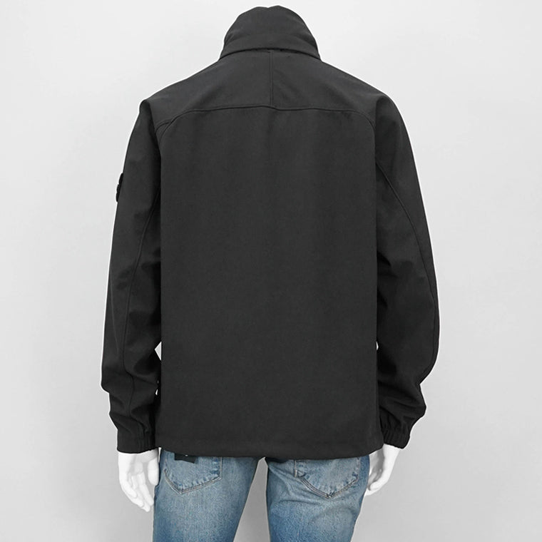 STONE ISLAND メンズ ブルゾン LIGHT SOFT SHELL R e dye TECHNOLOGY K1S154100010 S0A22 ブラック V0029