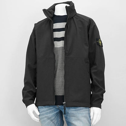 STONE ISLAND メンズ ブルゾン LIGHT SOFT SHELL R e dye TECHNOLOGY K1S154100010 S0A22 ブラック V0029