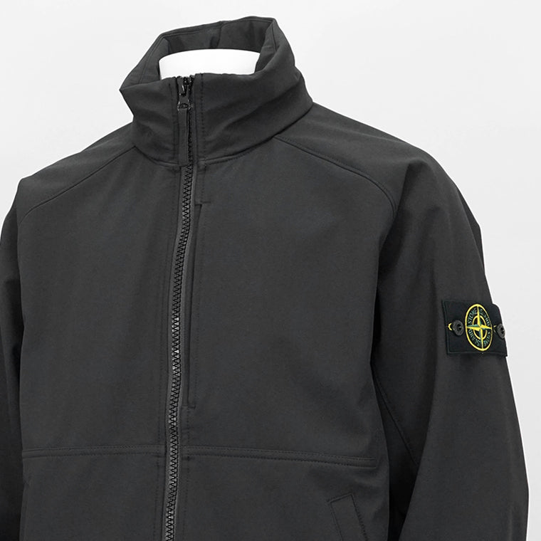 STONE ISLAND メンズ ブルゾン LIGHT SOFT SHELL R e dye TECHNOLOGY K1S154100010 S0A22 ブラック V0029