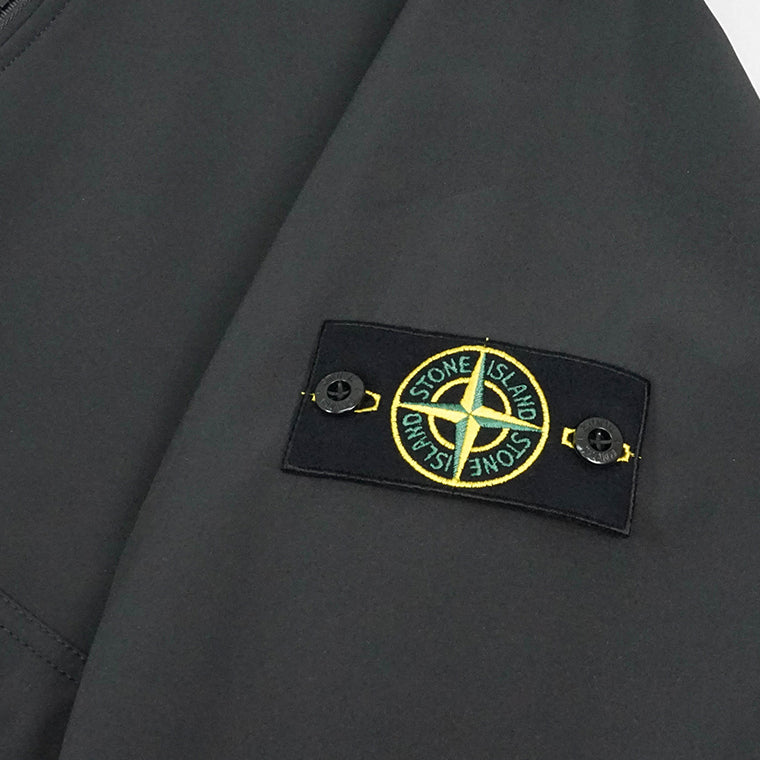 STONE ISLAND メンズ ブルゾン LIGHT SOFT SHELL R e dye TECHNOLOGY K1S154100010 S0A22 ブラック V0029