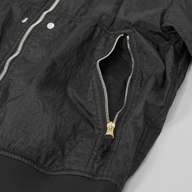 ワ*ン様 黒 XL stone ストーンアイランド 厚手 ブラックス ストーンアイランド STONE ISLAND メンズ ブルゾン ブラック