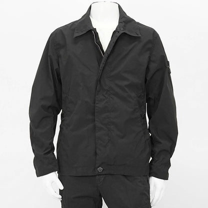 STONE ISLAND メンズ ブルゾン LIGHT COMPACT TOUCH POLY TC K1S154100025 S0042 ブラック V0029