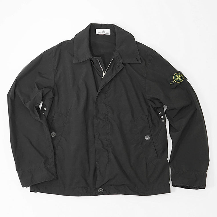 STONE ISLAND メンズ ブルゾン LIGHT COMPACT TOUCH POLY TC K1S154100025 S0042 ブラック V0029