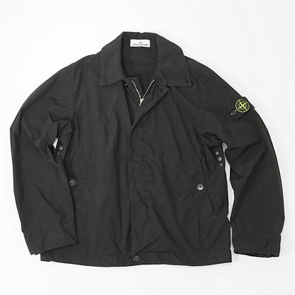 STONE ISLAND メンズ ブルゾン LIGHT COMPACT TOUCH POLY TC K1S154100025 S0042 ブラック V0029