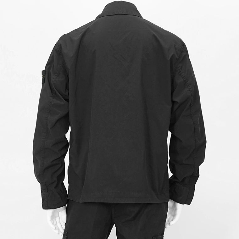 STONE ISLAND メンズ ブルゾン LIGHT COMPACT TOUCH POLY TC K1S154100025 S0042 ブラック V0029