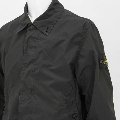 STONE ISLAND メンズ ブルゾン LIGHT COMPACT TOUCH POLY TC K1S154100025 S0042 ブラック V0029