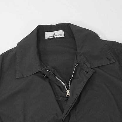 STONE ISLAND メンズ ブルゾン LIGHT COMPACT TOUCH POLY TC K1S154100025 S0042 ブラック V0029
