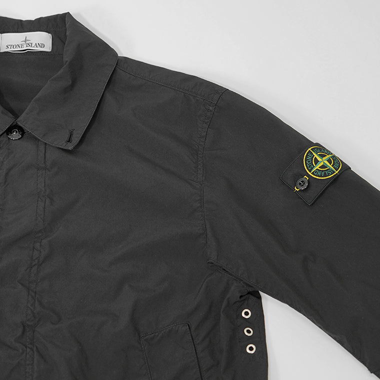 STONE ISLAND メンズ ブルゾン LIGHT COMPACT TOUCH POLY TC K1S154100025 S0042 ブラック V0029