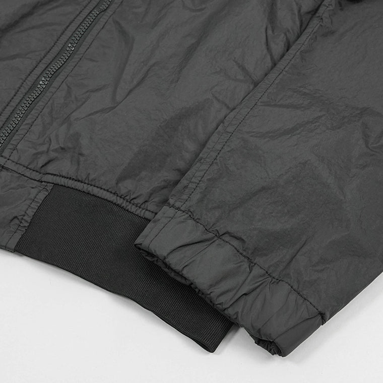 STONE ISLAND メンズ ブルゾン GARMENT DYED CRINKLE REPS NY K1S154100037 S0A23 ブラック V0029