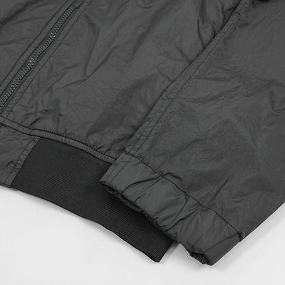 STONE ISLAND メンズ ブルゾン GARMENT DYED CRINKLE REPS NY K1S154100037 S0A23 ブラック V0029