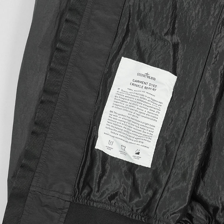 STONE ISLAND メンズ ブルゾン GARMENT DYED CRINKLE REPS NY K1S154100037 S0A23 ブラック V0029