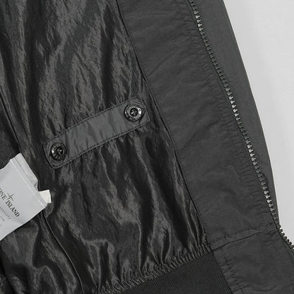 STONE ISLAND メンズ ブルゾン GARMENT DYED CRINKLE REPS NY K1S154100037 S0A23 ブラック V0029