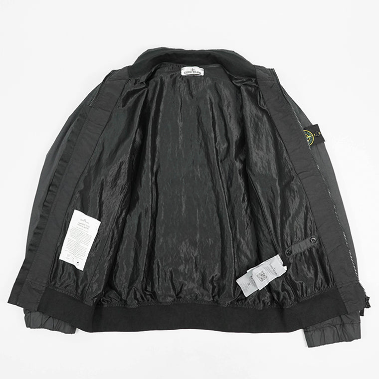 STONE ISLAND メンズ ブルゾン GARMENT DYED CRINKLE REPS NY K1S154100037 S0A23 ブラック V0029