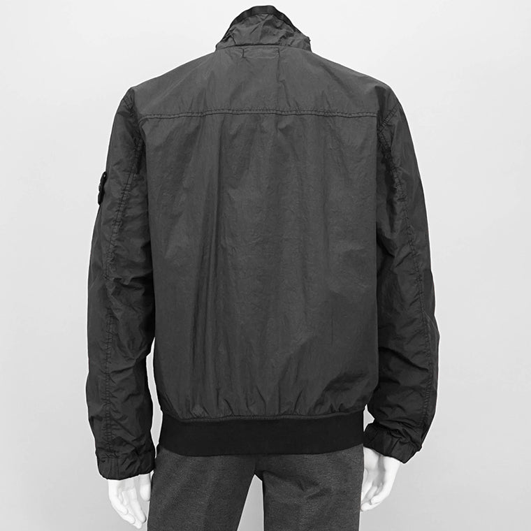 STONE ISLAND メンズ ブルゾン GARMENT DYED CRINKLE REPS NY K1S154100037 S0A23 ブラック V0029