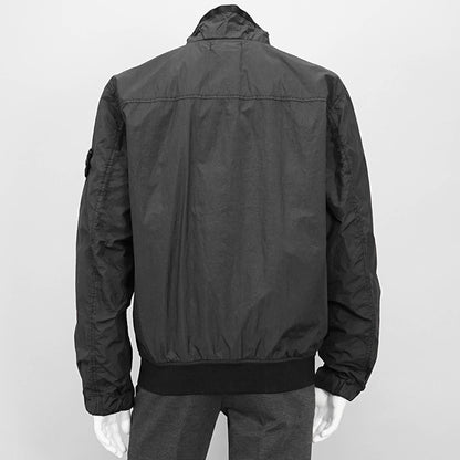 STONE ISLAND メンズ ブルゾン GARMENT DYED CRINKLE REPS NY K1S154100037 S0A23 ブラック V0029