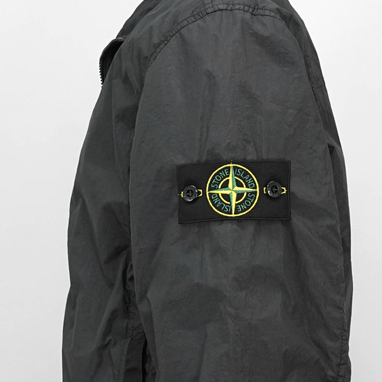 STONE ISLAND メンズ ブルゾン GARMENT DYED CRINKLE REPS NY K1S154100037 S0A23 ブラック V0029