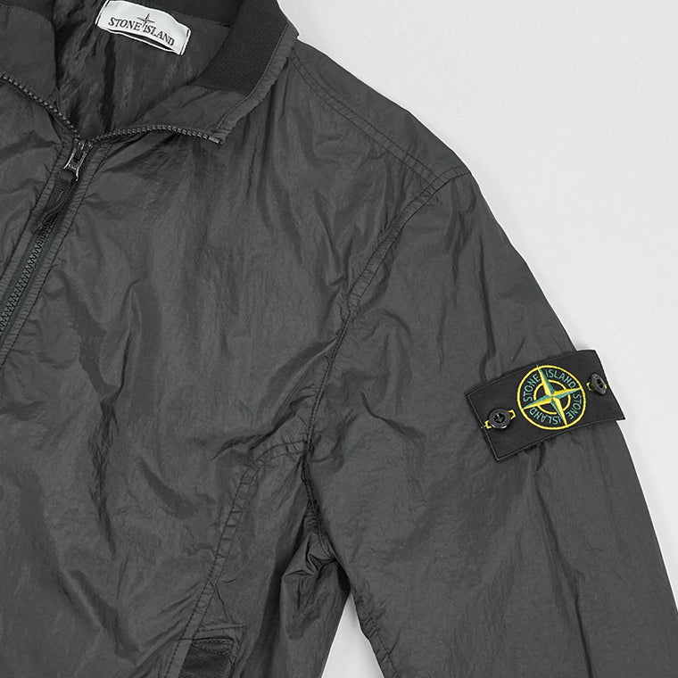 STONE ISLAND メンズ ブルゾン GARMENT DYED CRINKLE REPS NY K1S154100037 S0A23 ブラック V0029