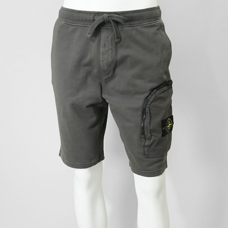 【SUMMER FINAL SALE】 STONE ISLAND メンズ ショートパンツ K1S156200002 S0123 チャコールグレー V0065