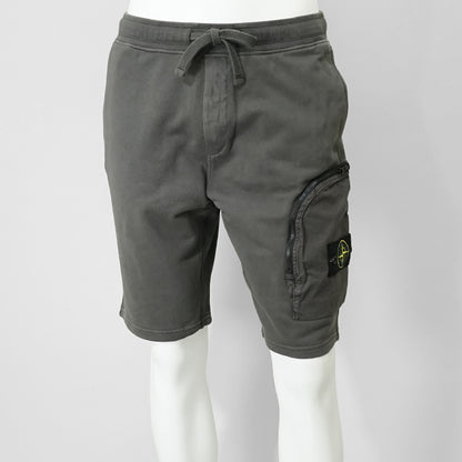 【SUMMER FINAL SALE】 STONE ISLAND メンズ ショートパンツ K1S156200002 S0123 チャコールグレー V0065