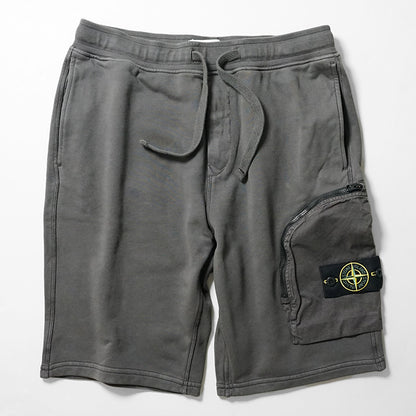 【SUMMER FINAL SALE】 STONE ISLAND メンズ ショートパンツ K1S156200002 S0123 チャコールグレー V0065