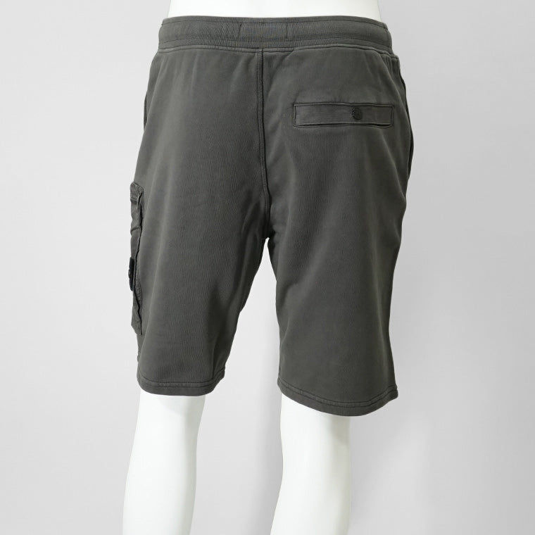 【SUMMER FINAL SALE】 STONE ISLAND メンズ ショートパンツ K1S156200002 S0123 チャコールグレー V0065