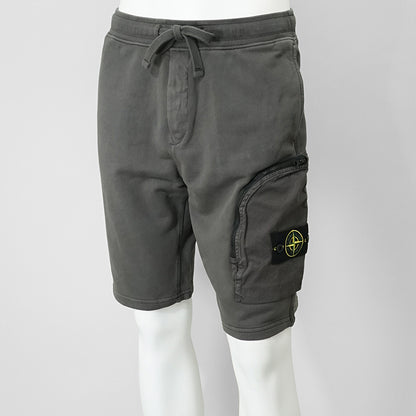 【SUMMER FINAL SALE】 STONE ISLAND メンズ ショートパンツ K1S156200002 S0123 チャコールグレー V0065