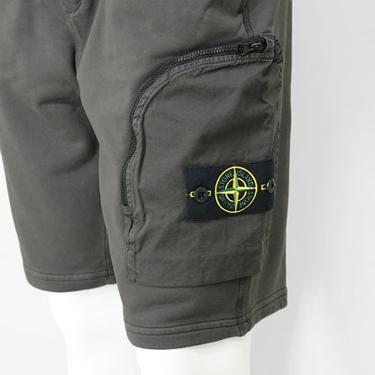 【SUMMER FINAL SALE】 STONE ISLAND メンズ ショートパンツ K1S156200002 S0123 チャコールグレー V0065