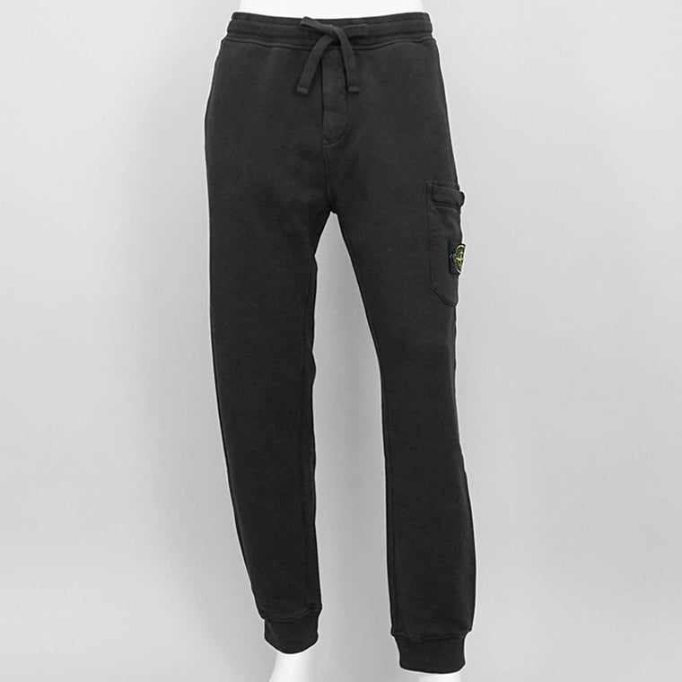 ストーンアイランド STONE ISLAND メンズ スウェットパンツ ブラック