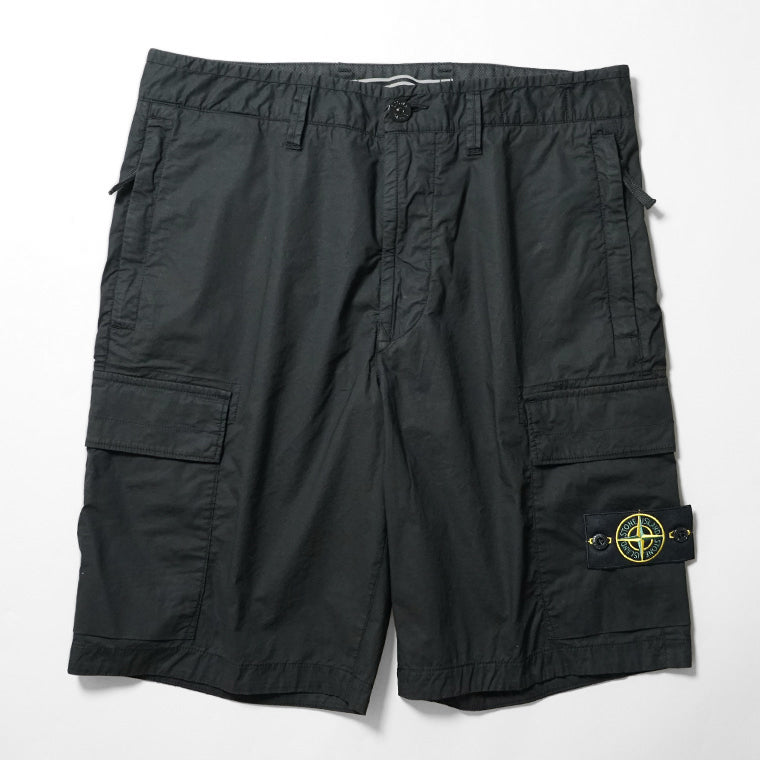 【SUMMER FINAL SALE】 STONE ISLAND メンズ ショートパンツ K1S15L100L08 S0003 ブラック V0029