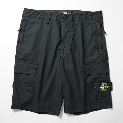 【SUMMER FINAL SALE】 STONE ISLAND メンズ ショートパンツ K1S15L100L08 S0003 ブラック V0029