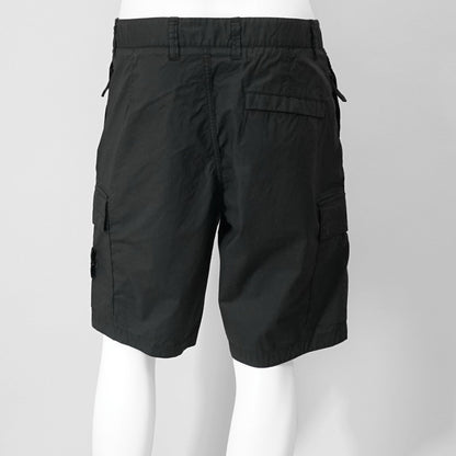 【SUMMER FINAL SALE】 STONE ISLAND メンズ ショートパンツ K1S15L100L08 S0003 ブラック V0029