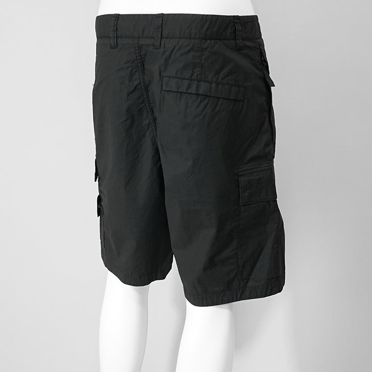 【SUMMER FINAL SALE】 STONE ISLAND メンズ ショートパンツ K1S15L100L08 S0003 ブラック V0029