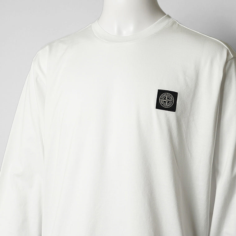 ストーンアイランド STONE ISLAND メンズ 長袖Tシャツ ブラック