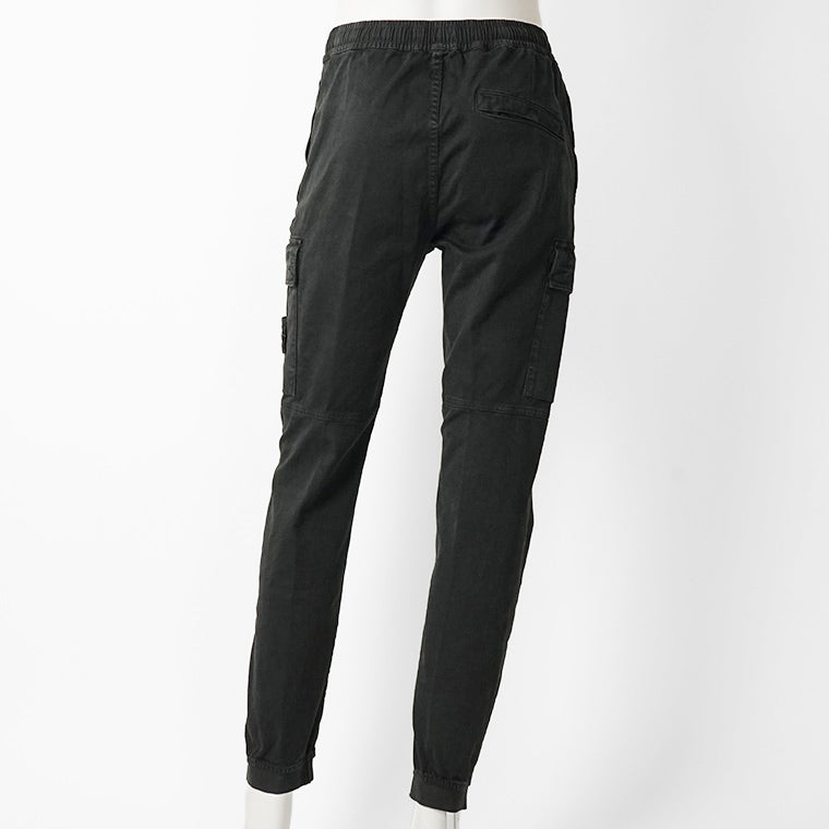 STONE ISLAND メンズ カーゴパンツ K2S153100033 S00L1 ウォッシュブラック V0129