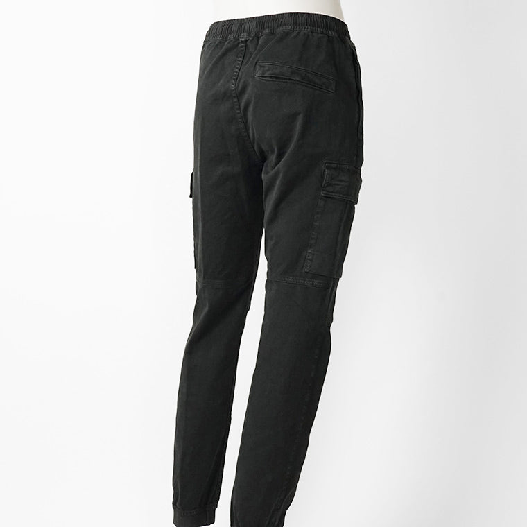 STONE ISLAND メンズ カーゴパンツ K2S153100033 S00L1 ウォッシュブラック V0129