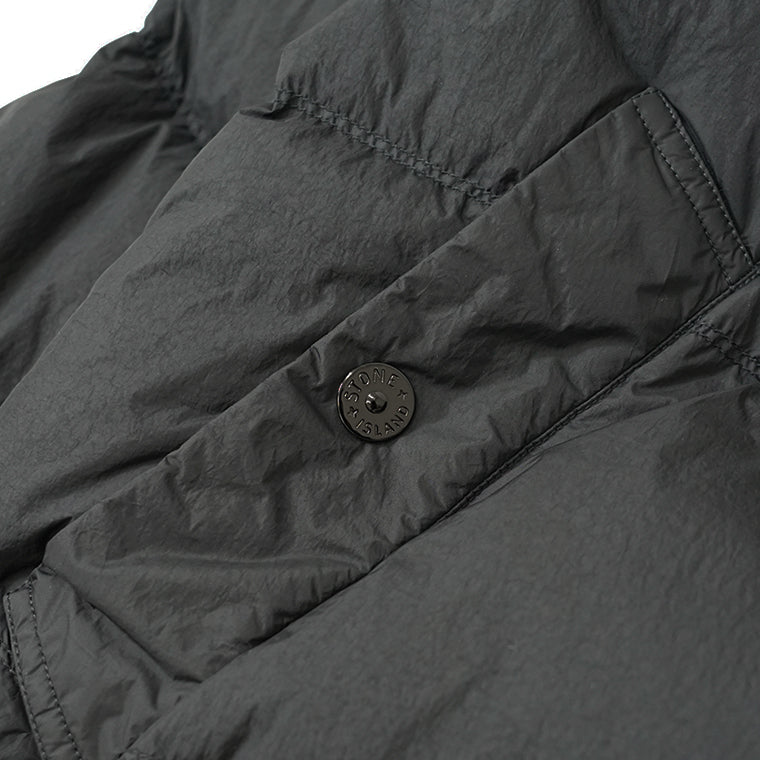 STONE ISLAND メンズ ダウンジャケット GARMENT DYED CRINKLE REPS NY K2S154100010 S0A23 ブラック V0029
