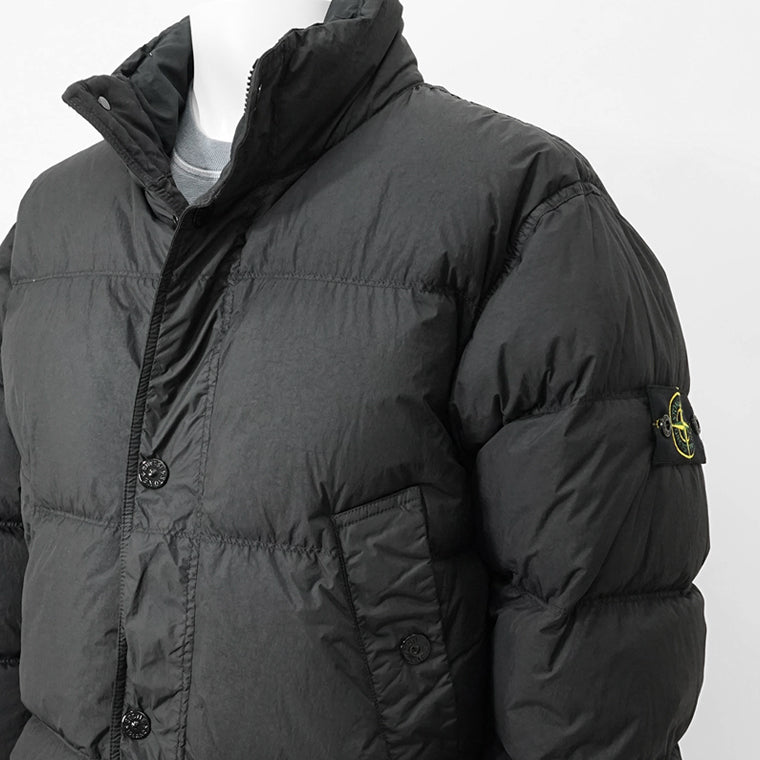 STONE ISLAND メンズ ダウンジャケット GARMENT DYED CRINKLE REPS NY K2S154100010 S0A23 ブラック V0029