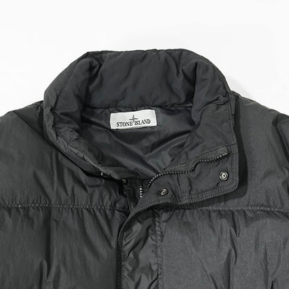 STONE ISLAND メンズ ダウンジャケット GARMENT DYED CRINKLE REPS NY K2S154100010 S0A23 ブラック V0029