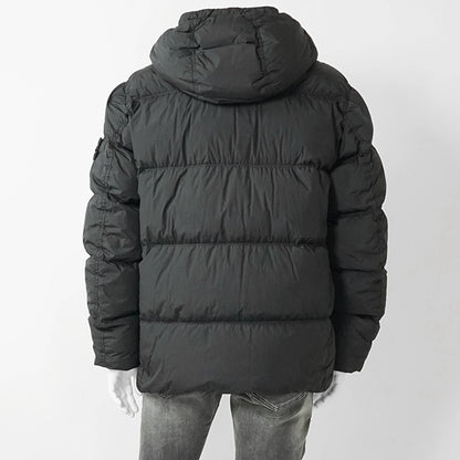STONE ISLAND メンズ ダウンジャケット K2S154100011 S0A23 ブラック V0029