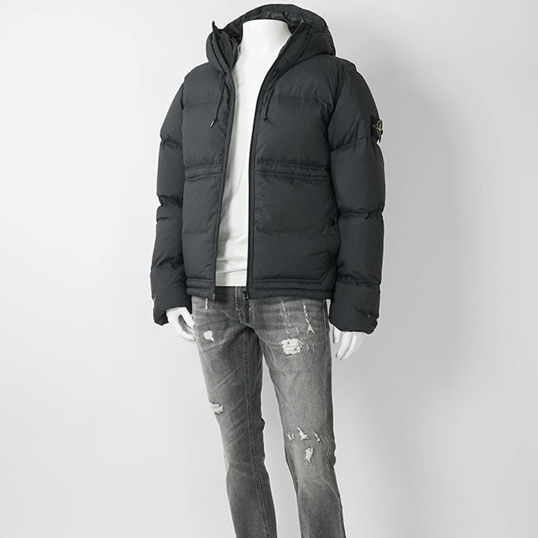 STONE ISLAND メンズ ダウンジャケット K2S154100019 S0182 ブラック V0029