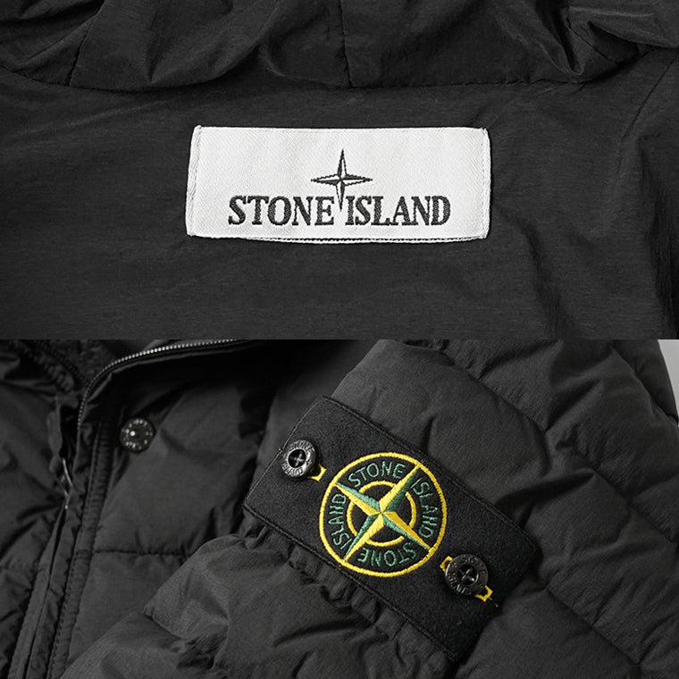 STONE ISLAND メンズ ダウンジャケット K2S154100020 S0183 ブラック V0029