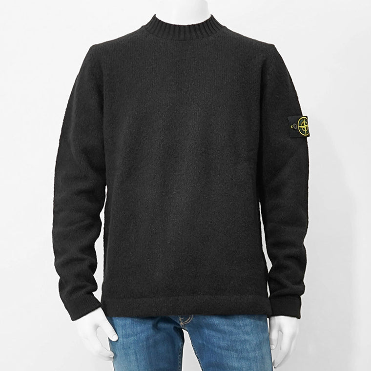 STONE ISLAND メンズ ニット K2S155100056 S00N2 ブラック V0029