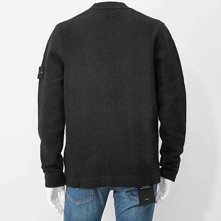STONE ISLAND メンズ ニット K2S155100056 S00N2 ブラック V0029
