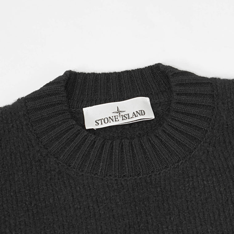 STONE ISLAND メンズ ニット K2S155100056 S00N2 ブラック V0029
