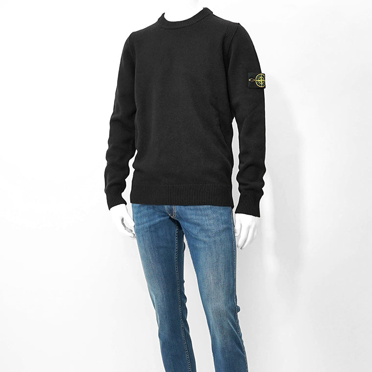 ストーンアイランド STONE ISLAND メンズ ニット ブラック グレー系