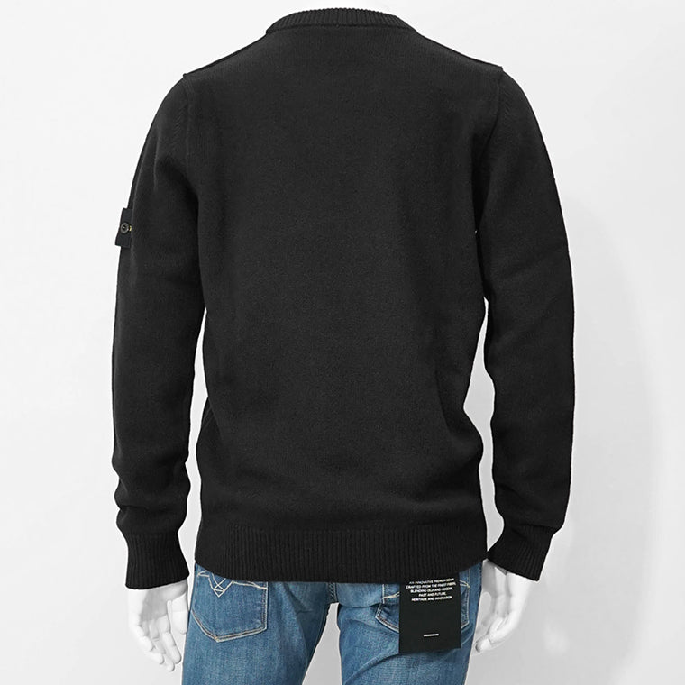 ストーンアイランド STONE ISLAND メンズ ニット ブラック ストーンアイランド STONE ISLAND メンズ ニット ブラック