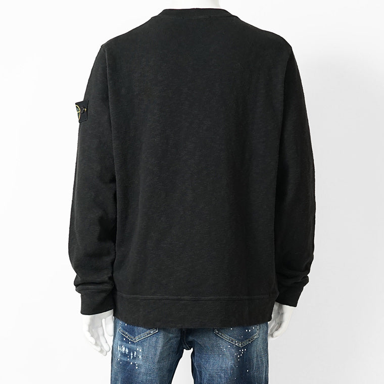 STONE ISLAND メンズ スウェットシャツ K2S156100053 S0238 ブラック V0029