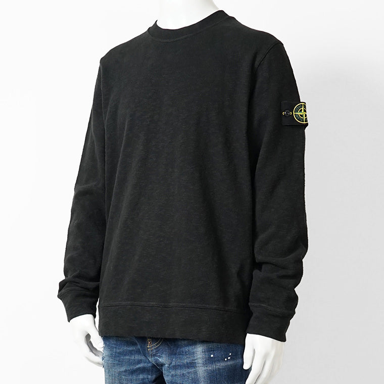 STONE ISLAND メンズ スウェットシャツ K2S156100053 S0238 ブラック V0029