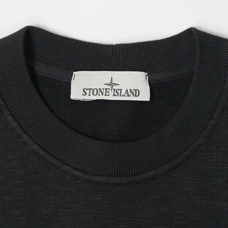 STONE ISLAND メンズ スウェットシャツ K2S156100053 S0238 ブラック V0029